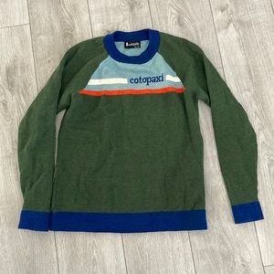 Cotopaxi 100 % Cashllama wool. Size M